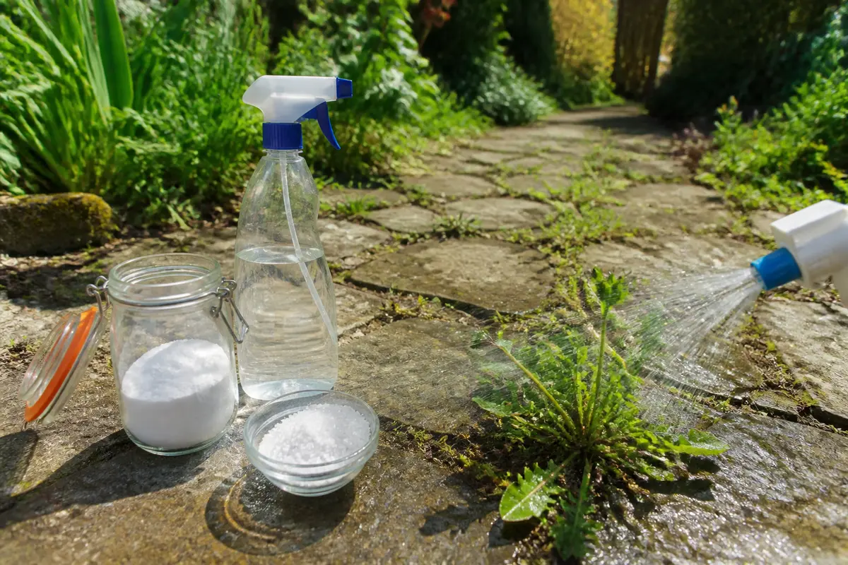 Désherbant maison efficace : Recette naturelle simple et puissante
