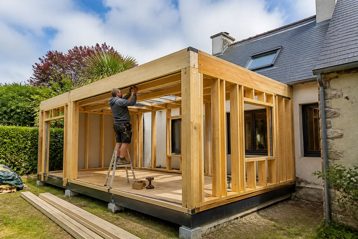 Extension maison en bois : prix, avantages et comment agrandir ?