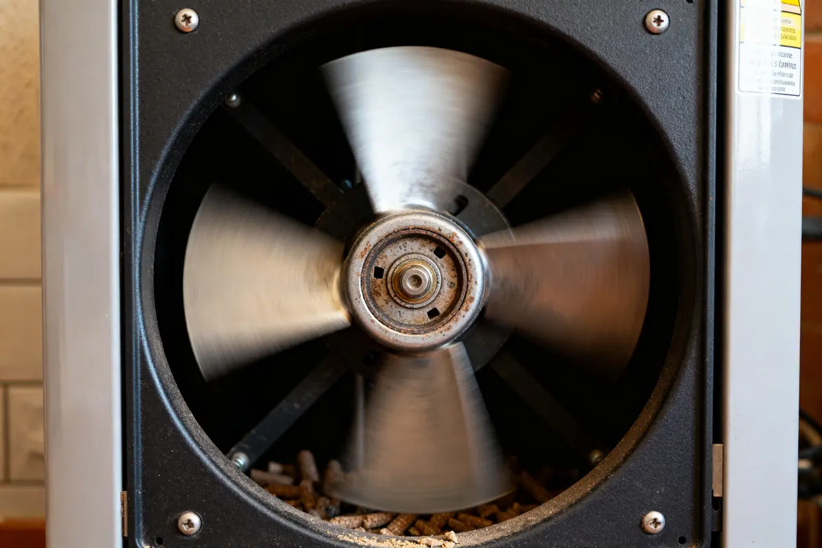 Le ventilateur de mon poêle à pellet fait du bruit : Que faire ?